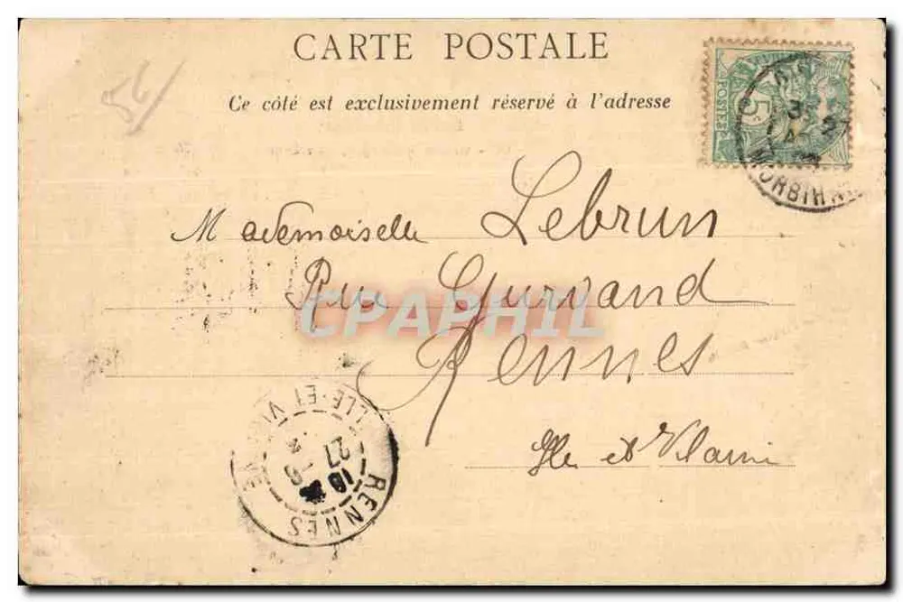 Belle-Île-en-Mer — Grotte de l'Apothicaire — Verlag L'Apothicaire, Nr. 30 - Rückseite