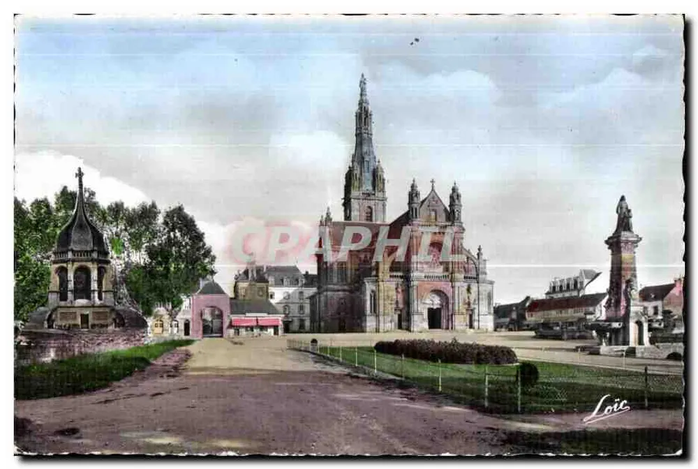Sainte-Anne-d'Auray — Basilica, Monumento, Fontana — Edit. P. Mesny, Rennes - Recto