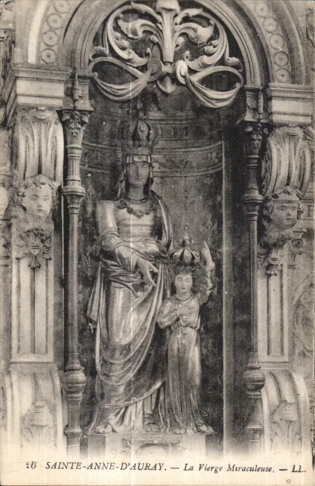 Santa Ana d'Auray — A Virgem Milagrosa — LL. - Frente