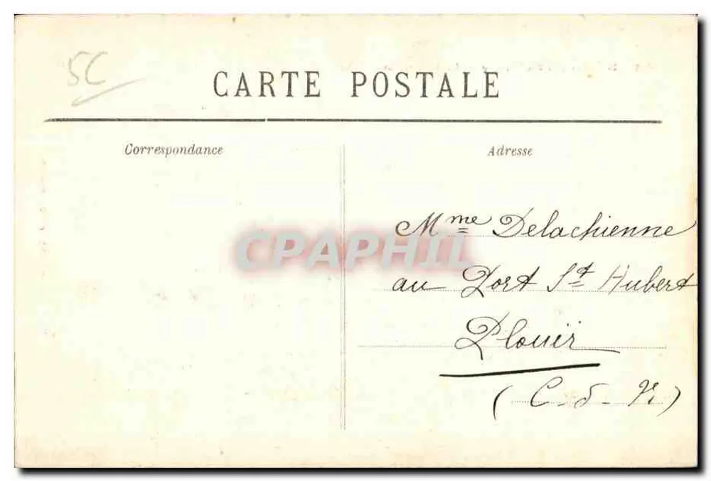Sainte-Anne-d'Auray — La Basilique et la Place — Éditeur : Collection Villard, Quimper, n° 2051 - Rückseite
