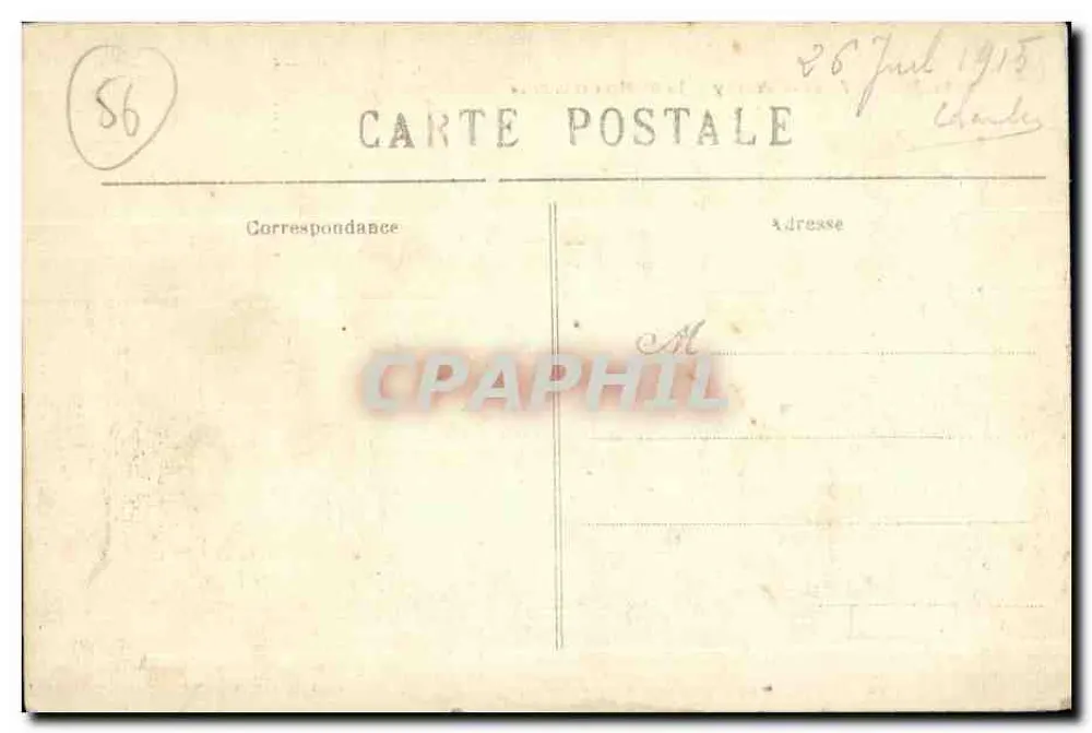 Sainte-Anne-d'Auray — Die Basilika und die Place — Verlag: L. M. L. Villard, West - Rückseite