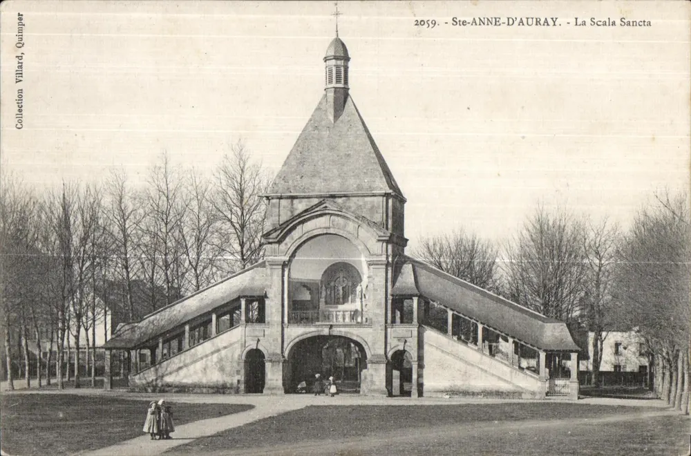 Ste-Anne-d'Auray — A Scala Sancta — Coleção Villard, Quimper - Frente