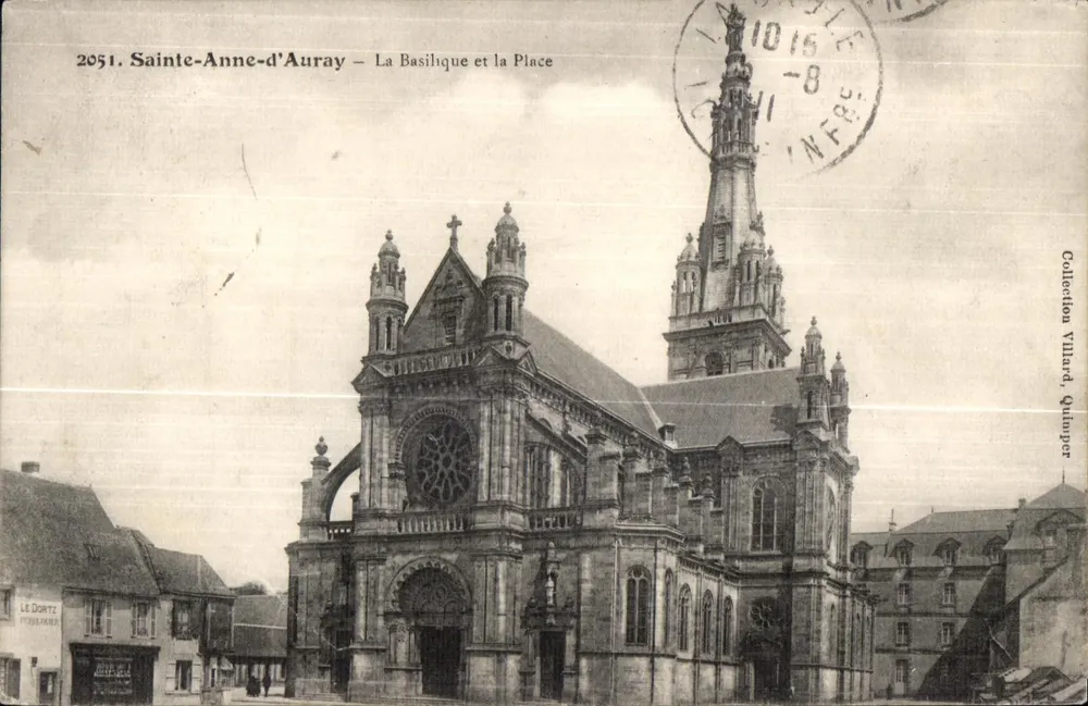 Sainte-Anne-d'Auray – Die Basilika und der Platz – Verlag Le Dortz, Quimper - Vorderseite