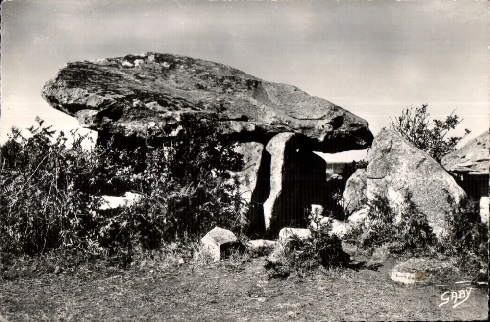 Dolmen de Pen Hop — Ile aux Moines (Morbihan) — Éditions GABY - Vorderseite