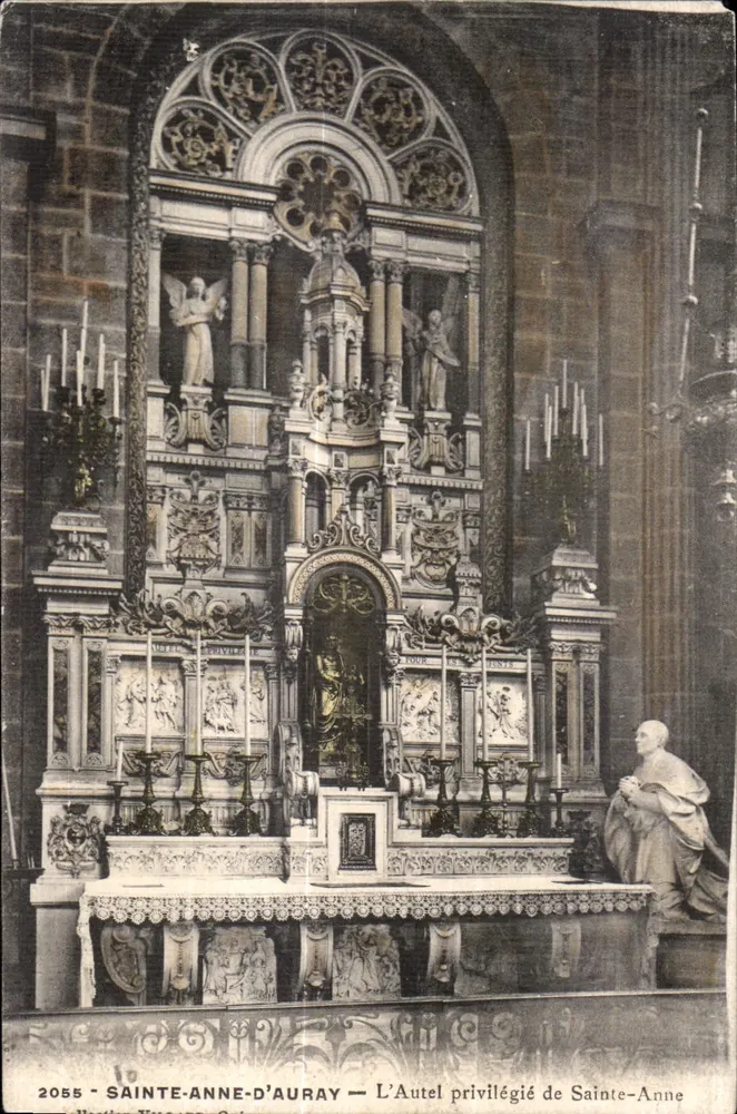 Sainte-Anne-d'Auray — Der Privilegierte Altar von Sainte-Anne — Edition Vidal & Cie, Nr. 2055 - Vorderseite