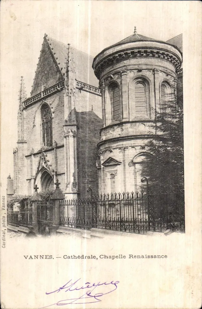 VANNES. — Catedral, Capela Renascentista — Cardinal, foto, Vannes - Frente