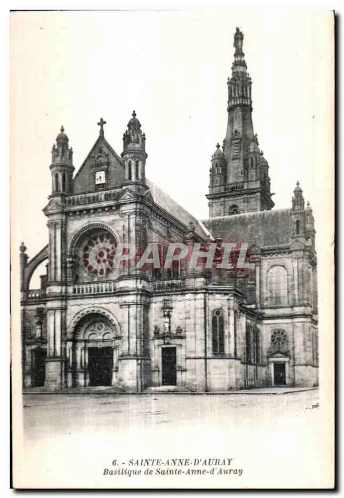 Sainte-Anne-d'Auray — Basilique de Sainte-Anne-d'Auray — G. Artaud, Nantes - Vorderseite