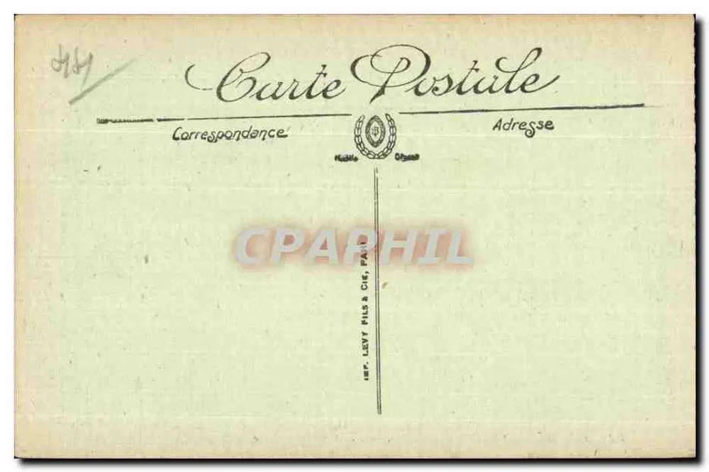 Pornic — O Rochedo da Virgem — LL. - Verso