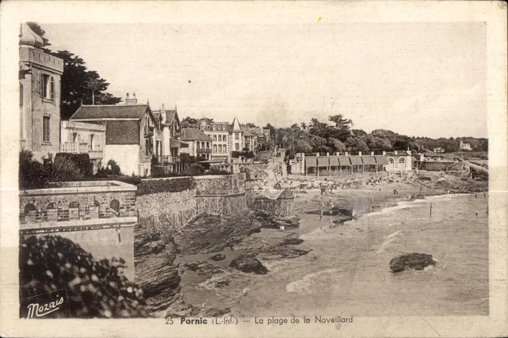 Pornic (L.-Inf.) — Die Noveillard-Bucht — Mozais - Vorderseite