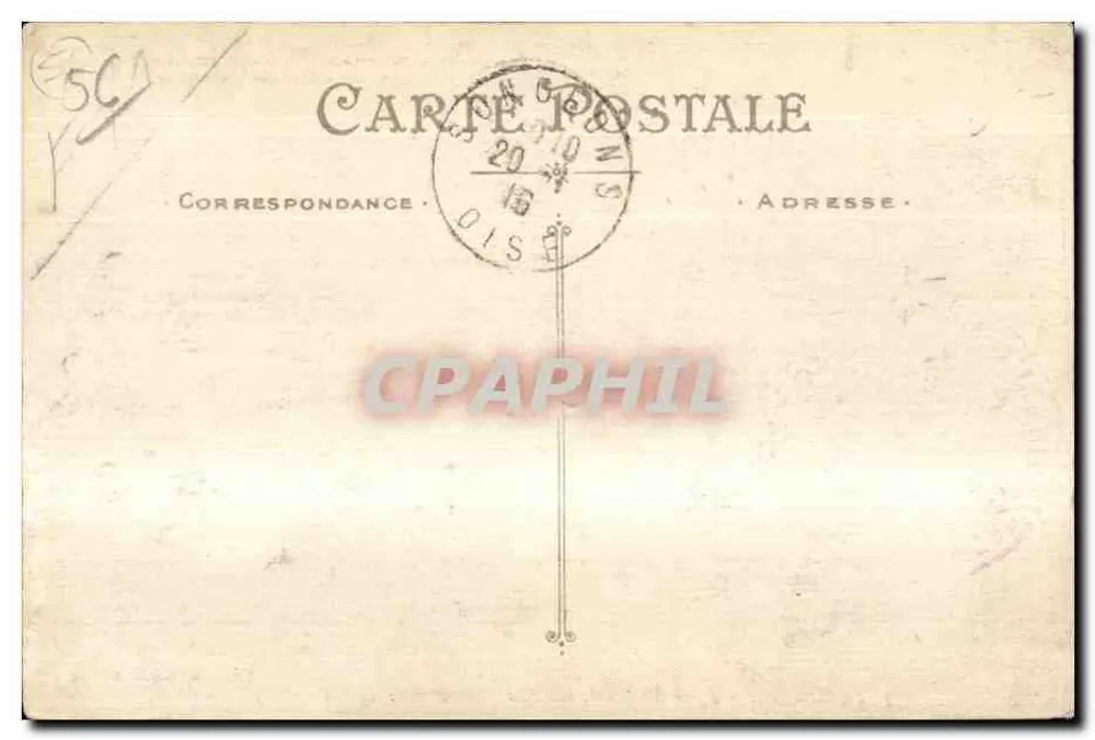PLOERMEL — Ansicht der Kirche Saint-Armel, Südseite (15. und 16. Jahrhundert) — Verlag: A. Andrand et Norzals, Nantes - Rückseite
