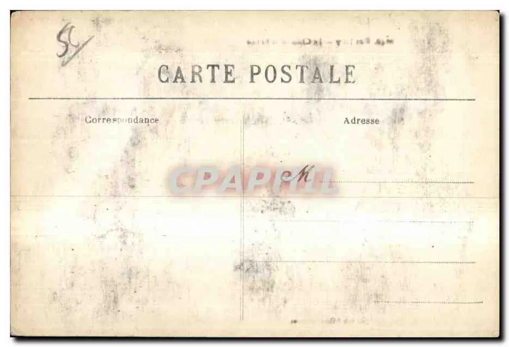Pontivy — O Castelo de Rohan — Edição Villard, n° 2640 - Verso