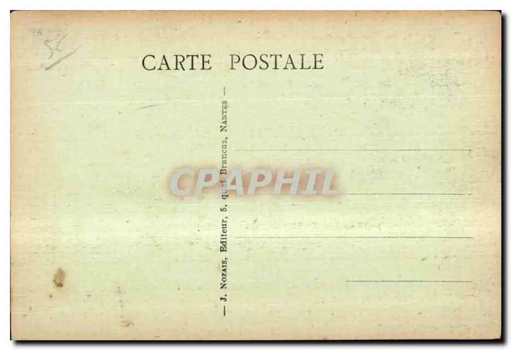ROCHEFORT-en-TERRE (Morbihan) — Ein hübscher Teil der Gueuzon-Tal — Verlag J. G. - Rückseite