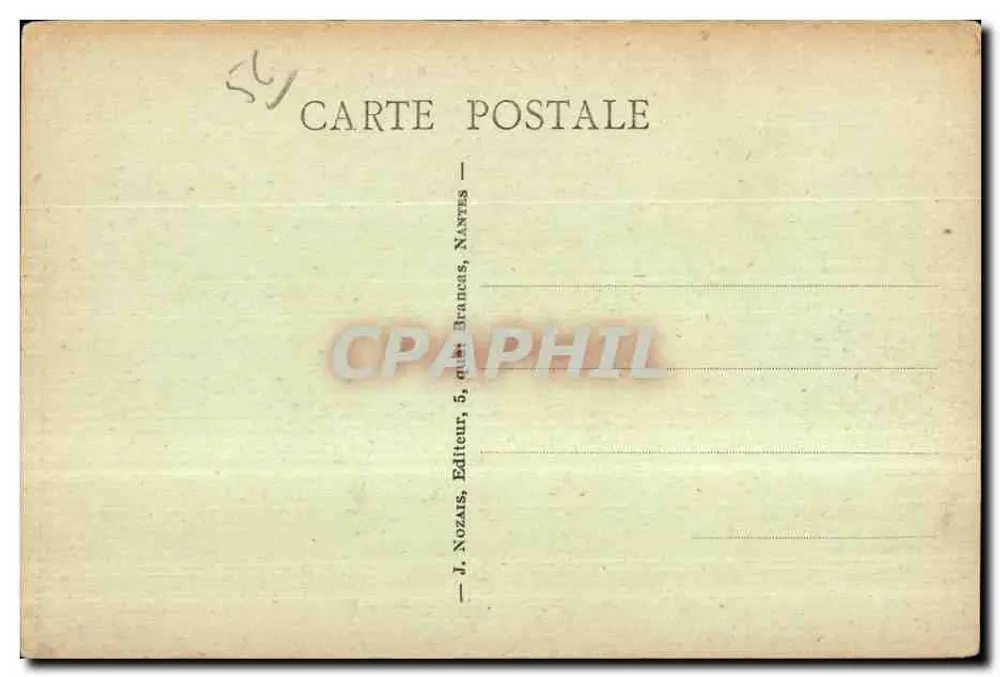 ROCHEFORT-en-TERRE (Morbihan) — Ein felsiger Gipfel — Ed. A.C. - Rückseite