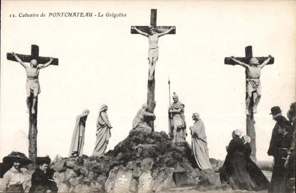 Calvário de PONTCHATEAU - Le Golgotha - Frente
