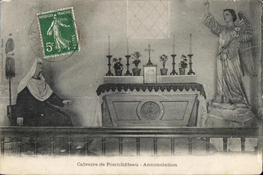 Calvaire de Pontchâteau - Annonciation — Philippe Yasseiller, Nantes - Frente