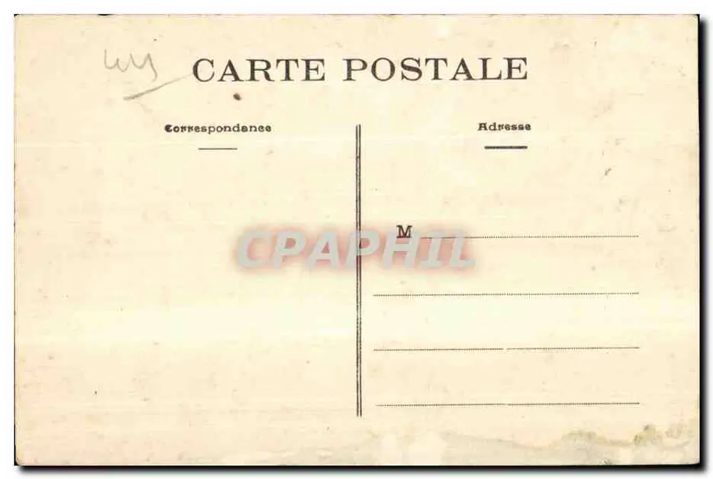 Calvarienberg von Pontchâteau — (vierte Station) Jesus trifft seine heiligste Mutter — Photo G. Goupil & Cie - Rückseite