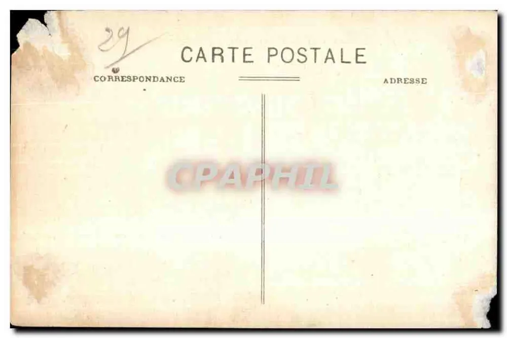 BREST - Der Große Brücke geöffnet für den Durchgang eines Panzerschiffes — E. L. BREST, Nr. 126 - Rückseite