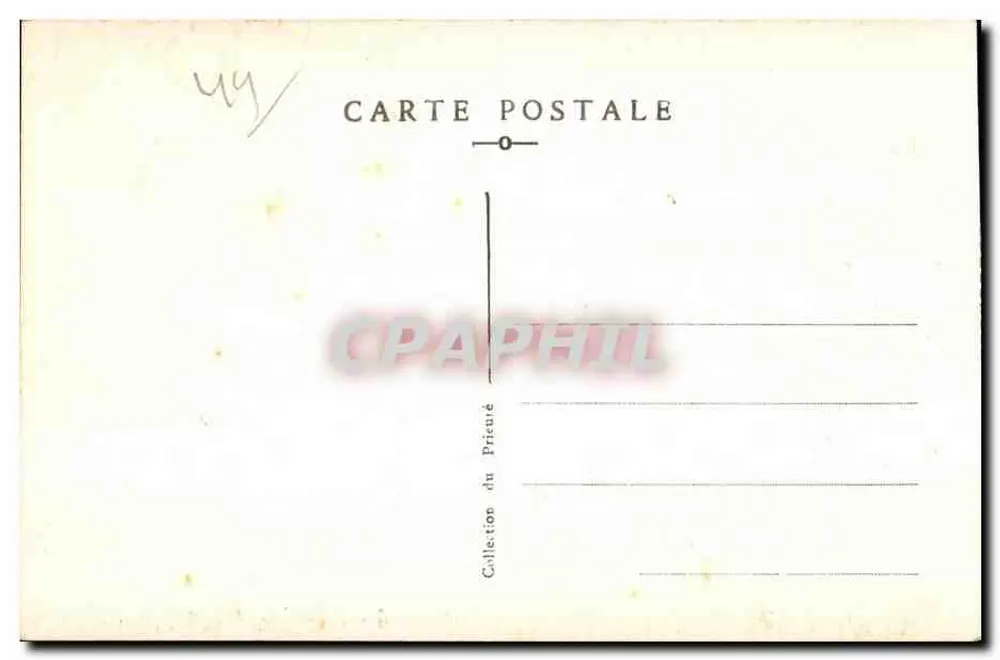 Das Priesteramt von Pontchâteau — Eingang zur Porterie — L.L. — Nr. 13 - Rückseite