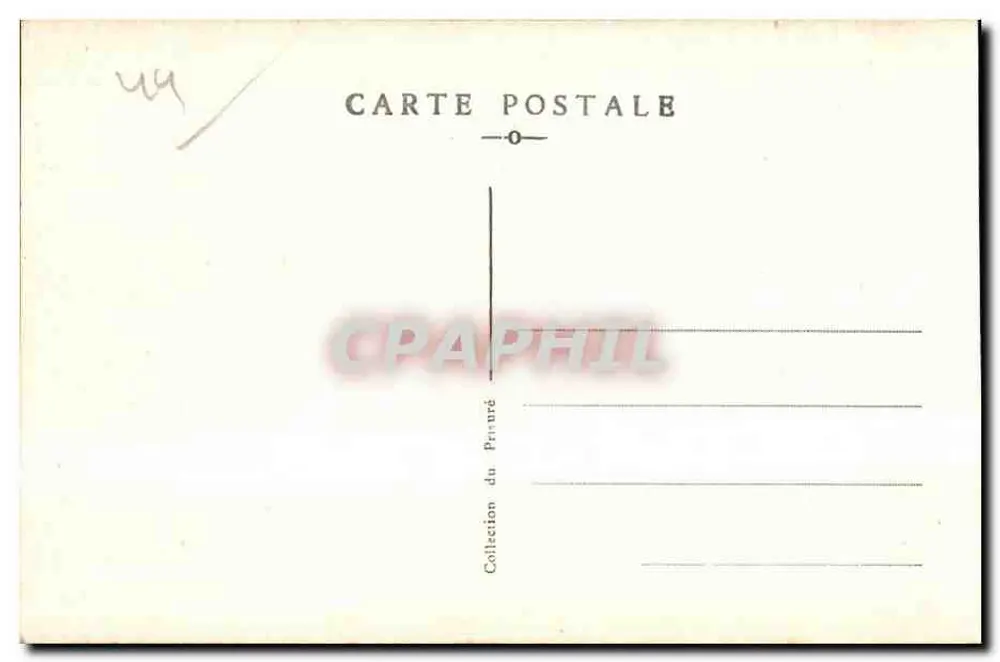 O Priorado de Pontchâteau — Fachada Sul — Coleção do Priorado - Verso