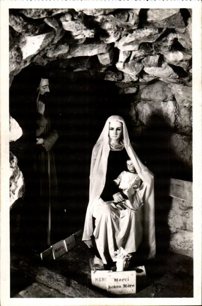 Grotte von Bethlehem — Calvaire de Pont-Château (Loire-Inf.) — Verlag J. Larentière, Boulogne (Seine) - Vorderseite