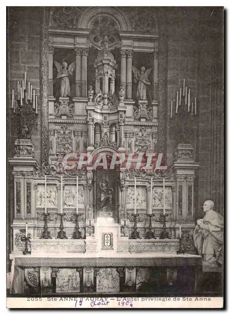 Ste Anne d'Auray — Der privilegierte Altar von Ste Anne - Vorderseite