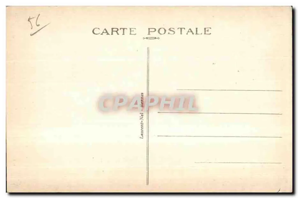 Sainte-Anne-d'Auray — A Estátua Milagrosa — Laurent-Nel - Rennes - Verso