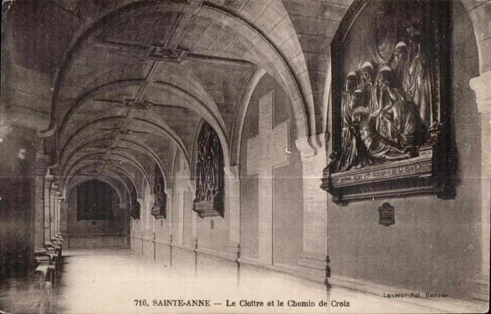 Sainte-Anne — O Claustro e o Caminho da Cruz — Laurent-Nel, Rennes - Frente