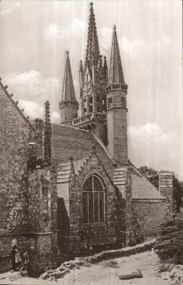Kirche Saint-Fiacre — Le Faouët (Morbihan) — Levé et Neuduin Imp. - Vorderseite