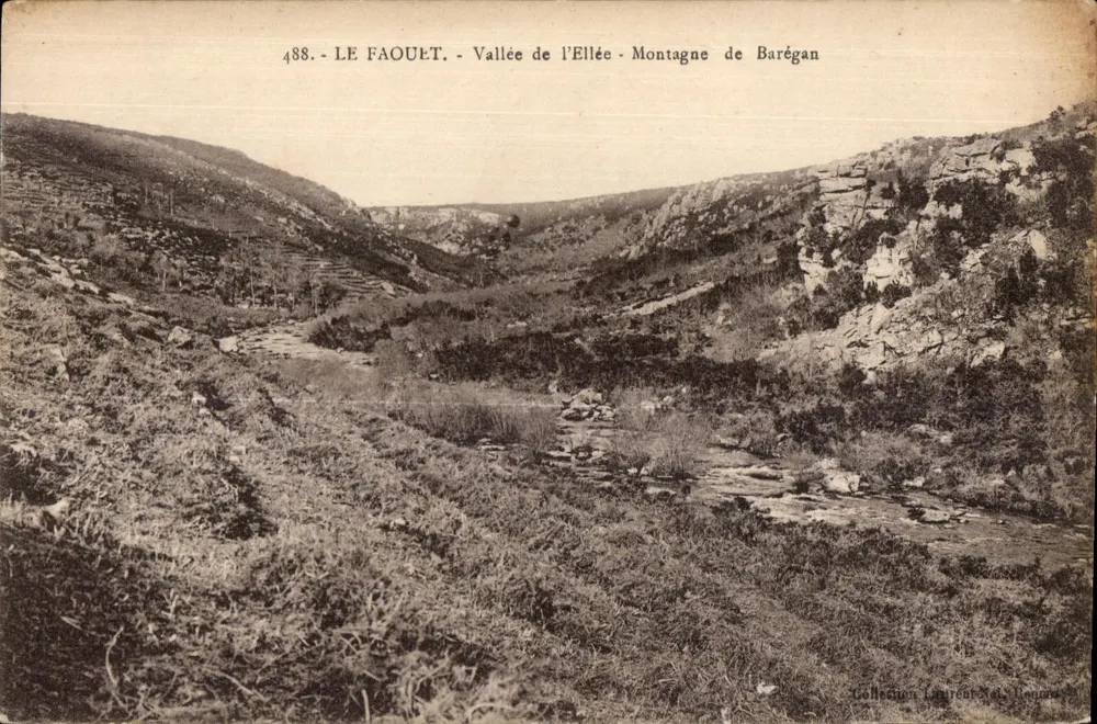 Le Faouët - Tal der Ellée - Berg Barégan — Sammlung Laurent & Bonne - Vorderseite