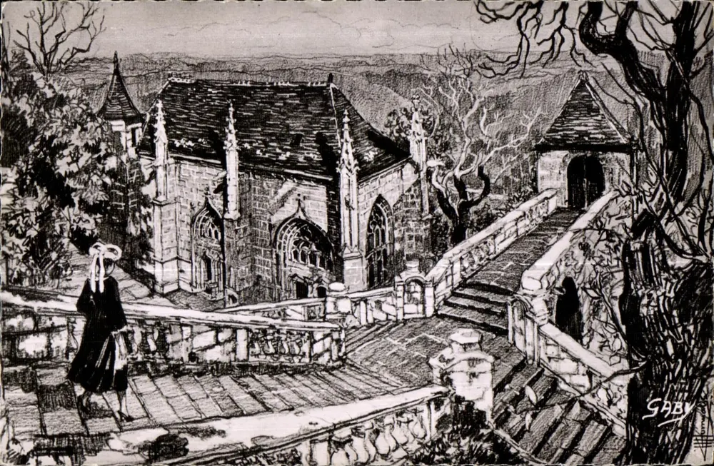Le Faouët (Morbihan) — Kapelle Saint-Michel — Verlag Saby - Vorderseite
