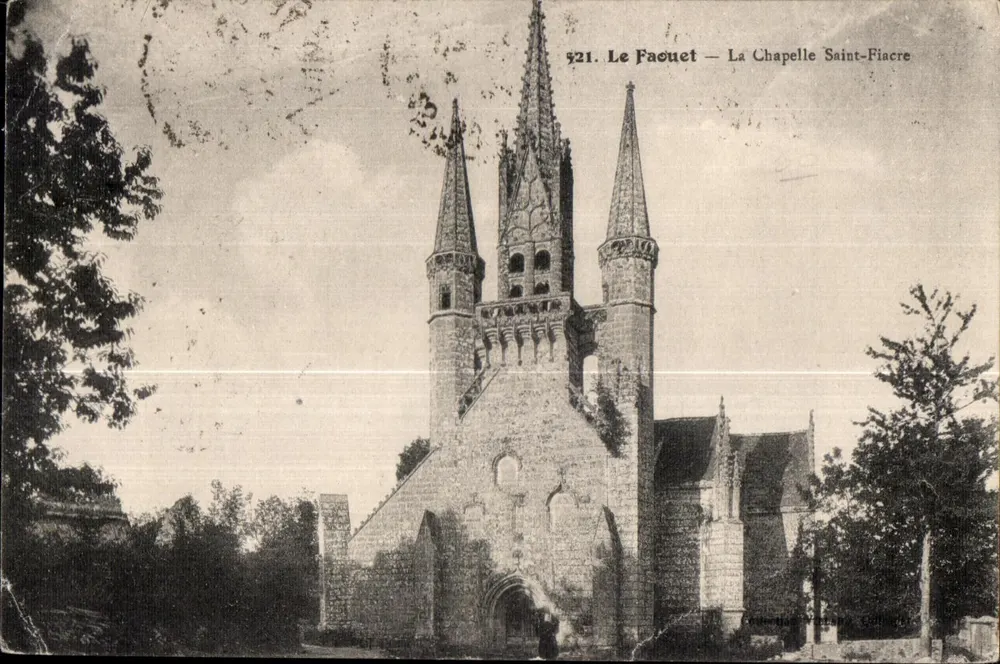 Le Faouet — Die Kapelle Saint-Fiacre — Verlag: P. V. G. (Nr. 321) - Vorderseite