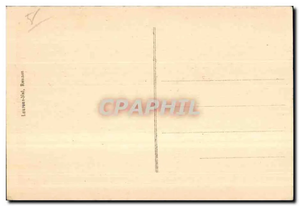 La Jube - Kapelle St-Piacre - 15. Jahrhundert — LR PACOURET, Nr. 319 - Rückseite