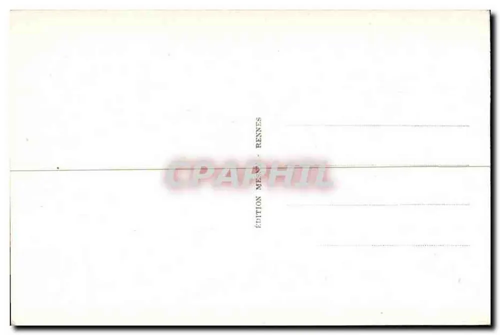 Presqu'île de Quiberon — Port-Blanc — Roche Percée und Pointe de l'Observatoire — Verlag: Lorie, Nr. 3629 - Rückseite