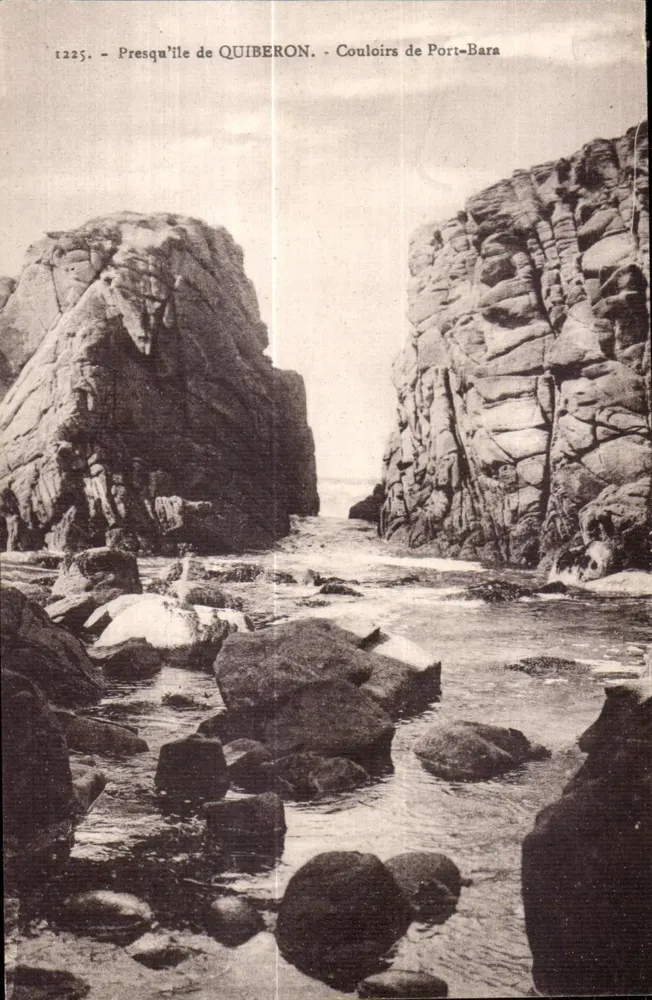 Presqu'île de QUIBERON — Coulloirs de Port-Bara — Laurent Nel, Rennes - Vorderseite