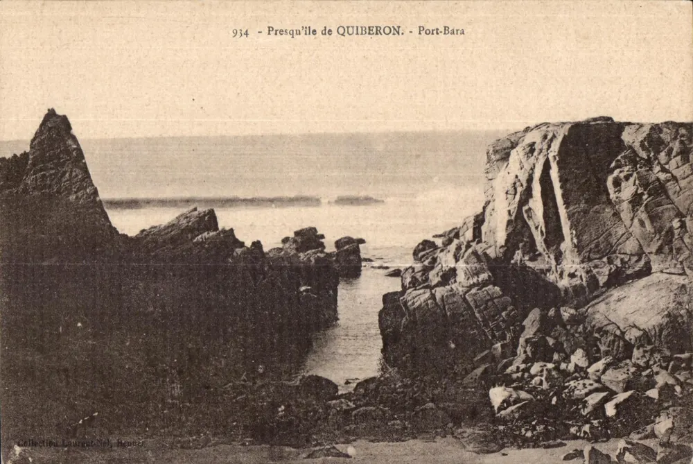 Presqu'île de Quiberon - Port-Bara — Coleção Laurent-Nol, Hepper - Frente