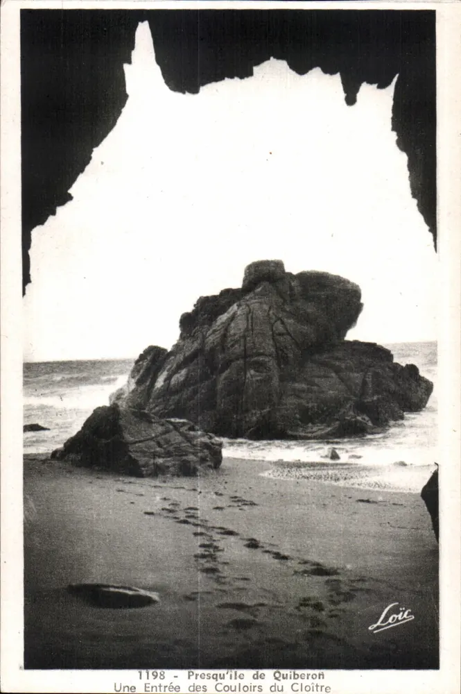 Ein Eingang zu den Cloister-Passagen — Presqu'île de Quiberon — Édition Messéennes, Nr. 1198 - Vorderseite