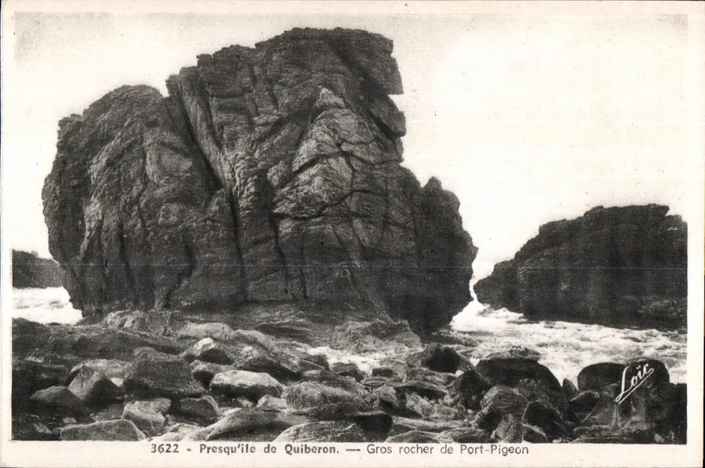 Presqu'île de Quiberon — Grande rocha de Port-Pigeon — Loïc - Frente