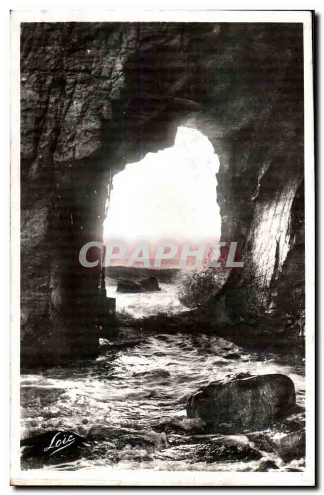 Bogen der Grotte de Kergroix — Presqu'île de Quiberon — Laurent-Nel, Rennes - Vorderseite