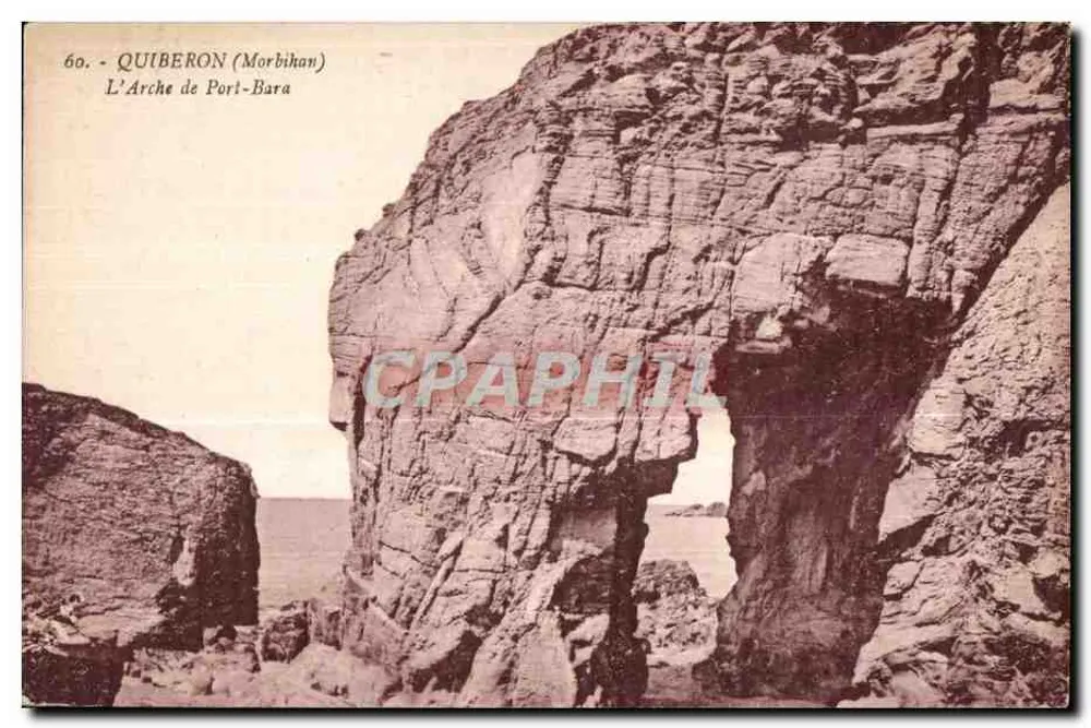 Quiberon (Morbihan) — A Arca de Porti-Bara - Frente
