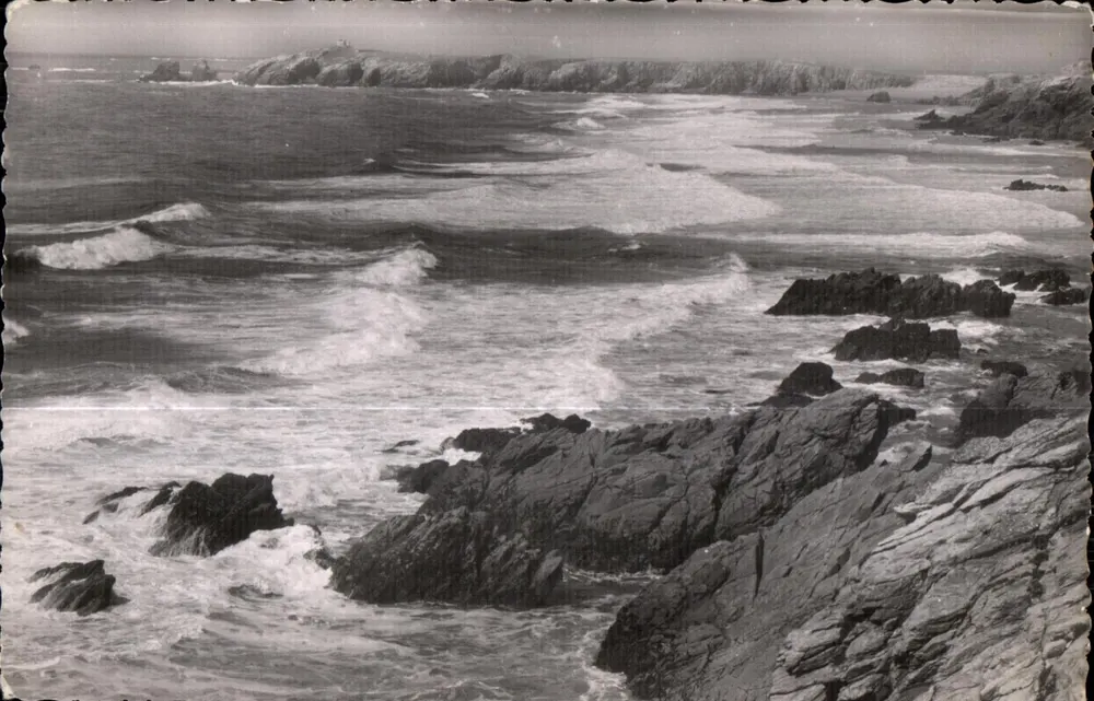 Saint-Pierre-Quiberon — Aussicht auf den Strand von Port-Blanc — Éditions Nozaïs, Nantes - Vorderseite