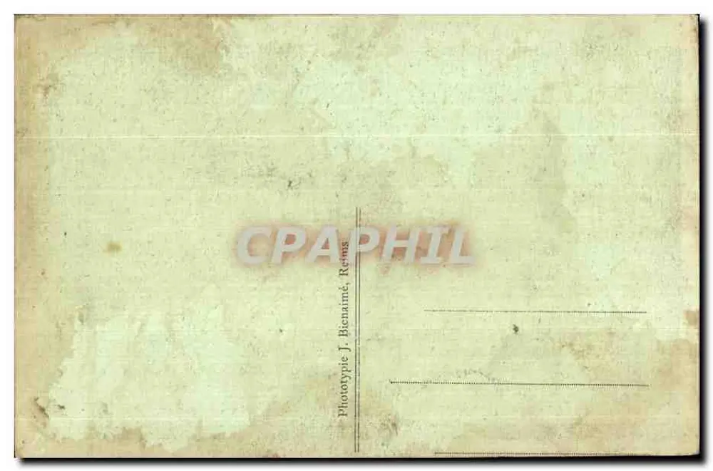 Ein Missionar des Vaters des Heiligen Geistes — Pantherjagd — Phototypie J. Bionnainé, Reims - Rückseite
