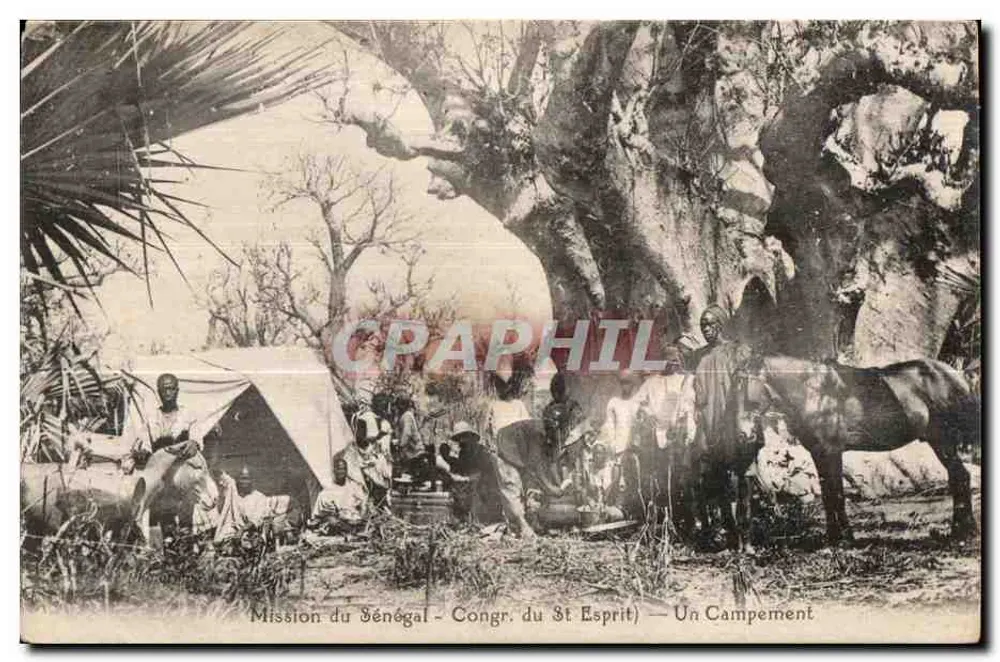 Mission des Senegal - Kongr. des hl. Geistes — Ein Lager - Vorderseite
