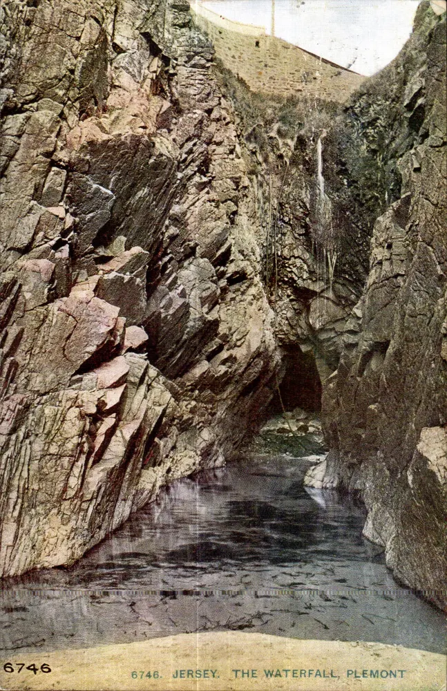 Jersey. Wodospad, Plemont — wydawca Celfesque, seria, n° 6746 - Awers