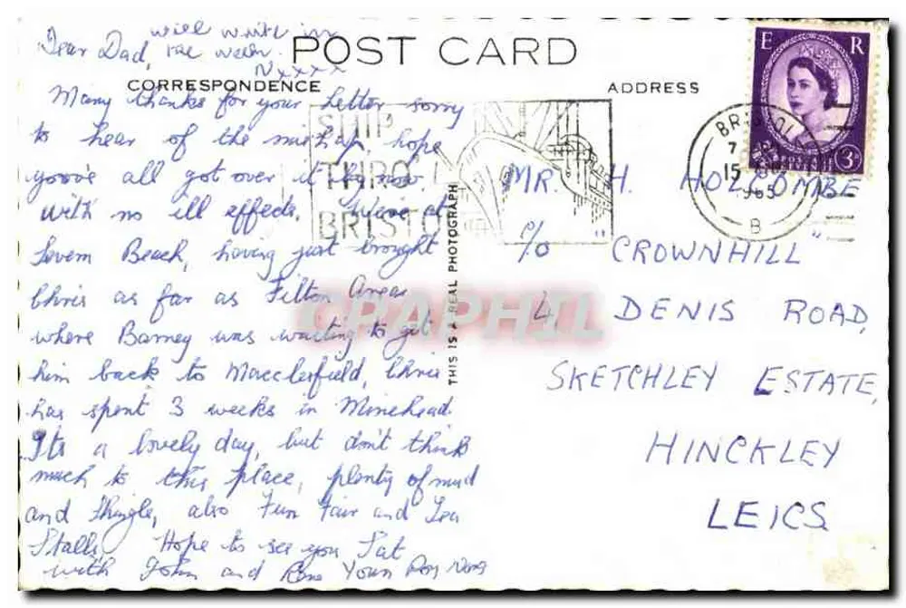 Severn Beach — Blue Lagoon Bathing Pool, Lakeland, The Beach, The Arches — wydawca K 6411 - Rewers