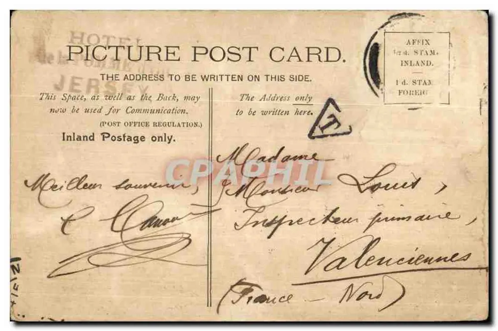 Greve de Lecq — Jersey — wydawca nieznany, nr 20422 - Rewers