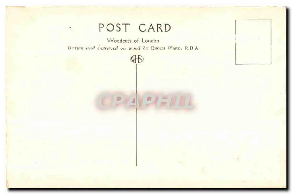 Bank of England & Royal Exchange — Londres — Enoch Ward - Verso
