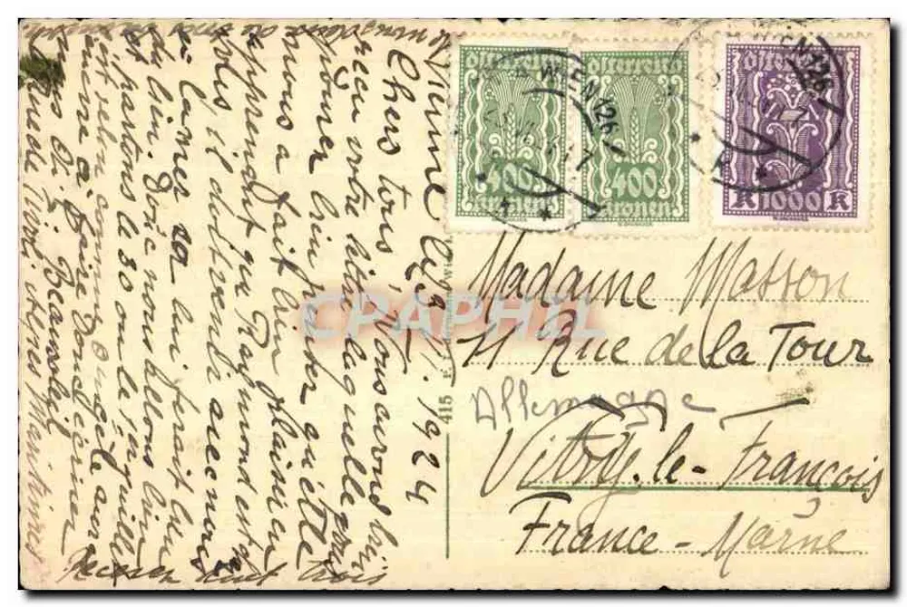 Viena I. — Dom- u. Metropolitan-Pfarrkirche zu St. Stephen — editor não visível - Verso