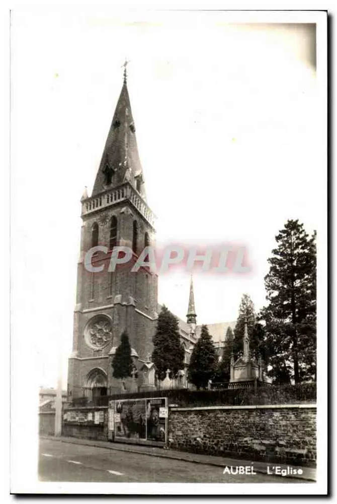 Aubel - A Igreja — editor J. Lambich, Aubel - Frente