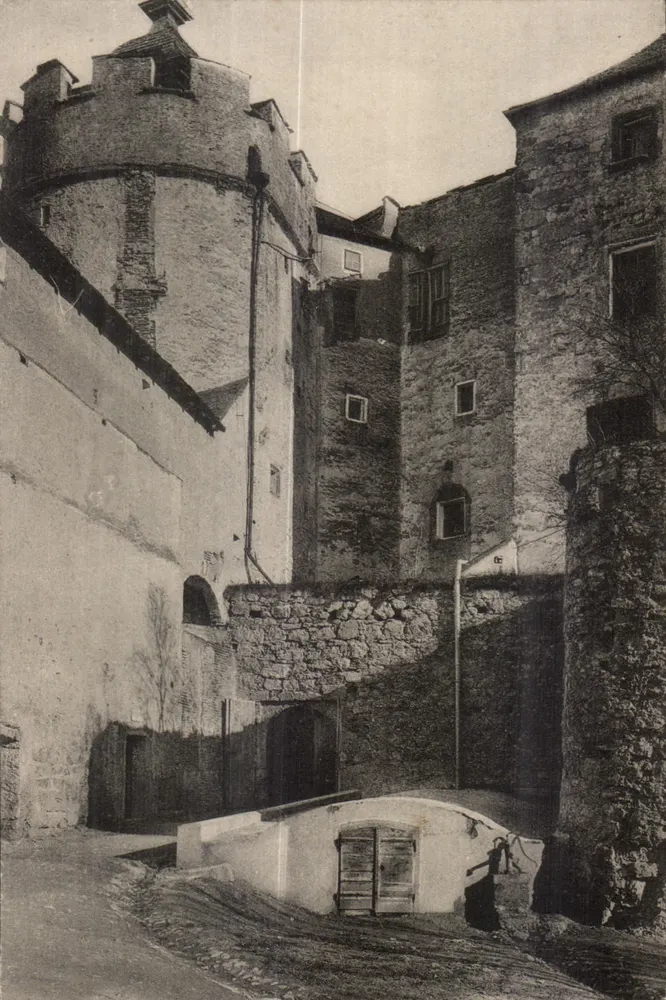 Festung Hohen-Salzburg — vue de la forteresse — éditeur Würthle & Sohn, Salzbourg - Recto