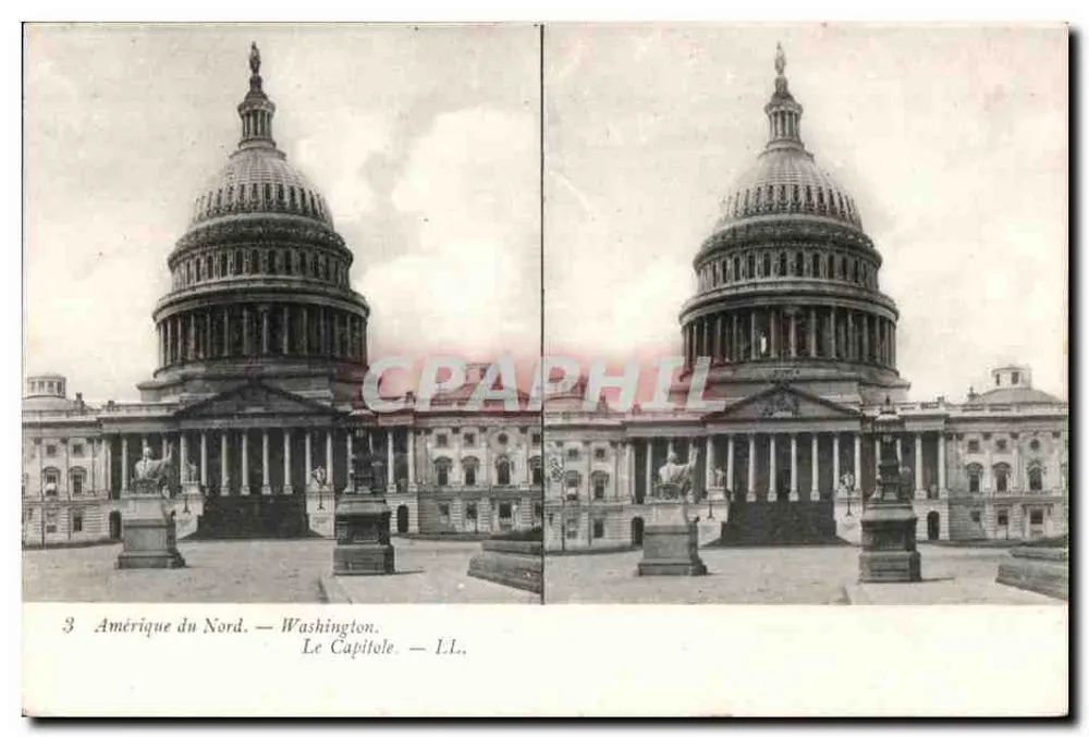 América do Norte — Washington — O Capitólio — LL. - Frente